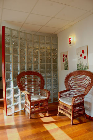 Salle d'attente du cabinet. Salle d'attente du cabinet.